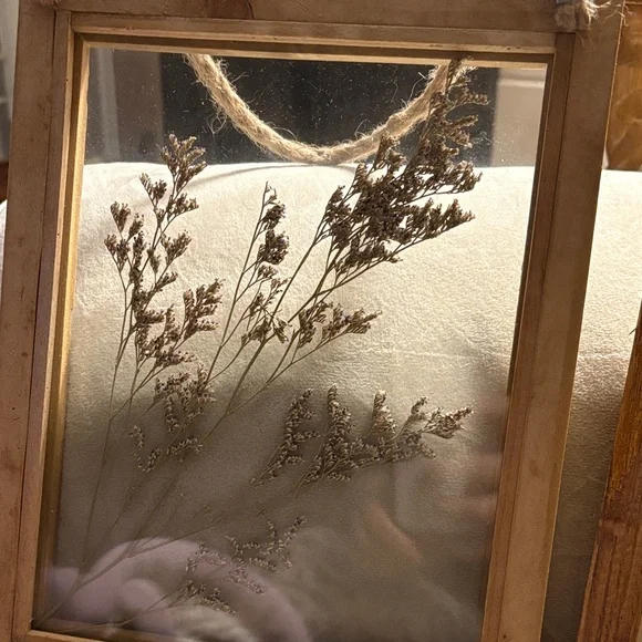Rustic Brown Hanging Wall Decor Frames Pressed Flowers Hobby Lobby - Picture 3 of 3